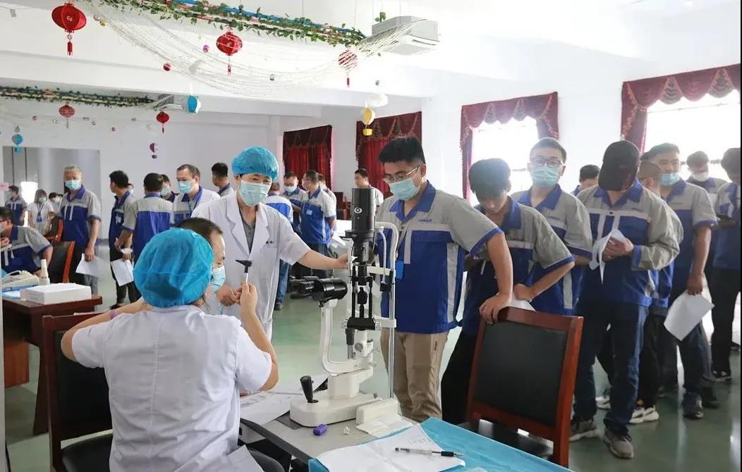爱在汤姆 | 关爱员工送健康 一线体检暖人心